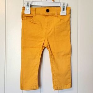 12M Golden Yellow Jeans